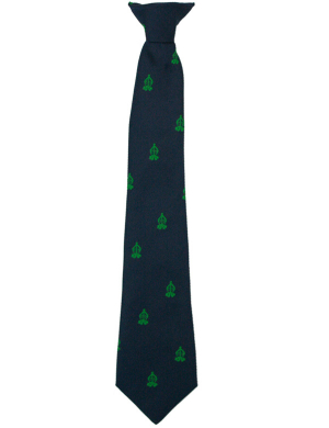 Archbishop Tenison's Clip On Tie - Green